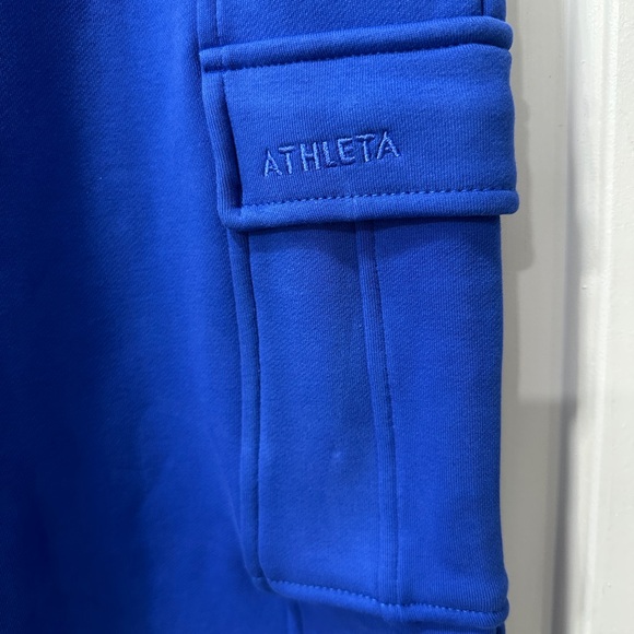 Athleta Royal Blue Cargo Pants - Picture 3 of 7